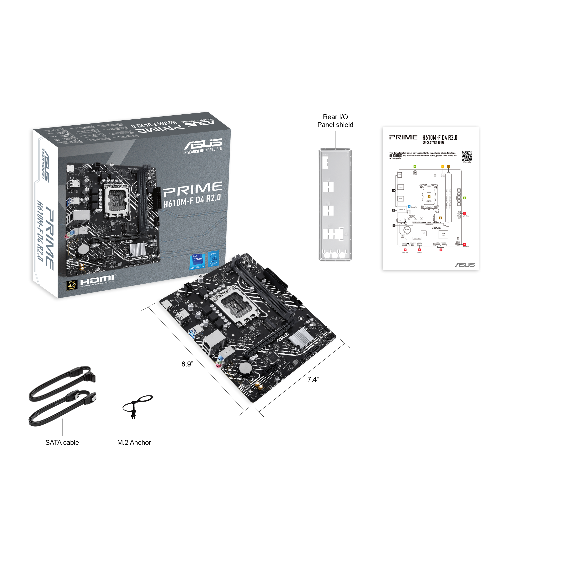 ASUS PRIME H610M-F D4 R2.0